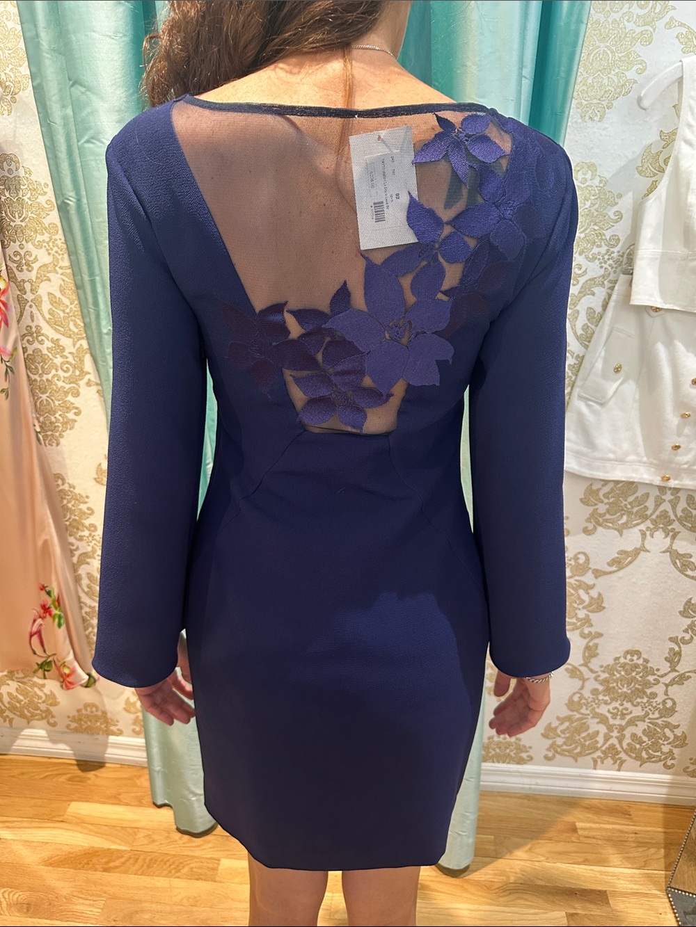 Trina Turk Navy Dress NWT
